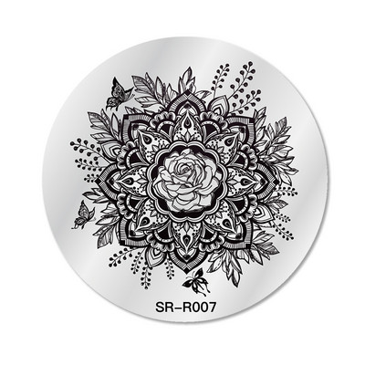 Mtssii 2023 új leopárd körömbélyegző lemezek geometriai vonalak levelek virágok design nyomdalemezek körömdíszítés stencil bélyegző eszközök