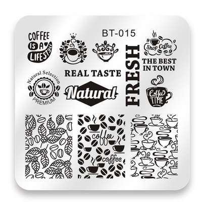 Biutee 6*6cm τετράγωνες πλάκες για σφράγιση νυχιών Σχέδιο δαντέλας λουλουδιών θερμοκρασίας σφραγίδα σφραγίδας τέχνης για τα νύχια Πρότυπο εικόνας για πιάτο στένσιλ