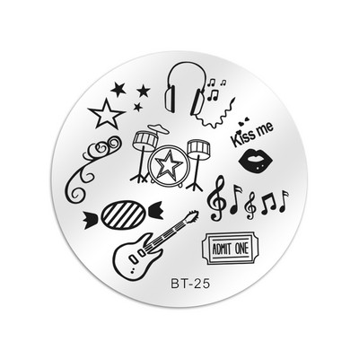 Biutee 6*6cm τετράγωνες πλάκες για σφράγιση νυχιών Σχέδιο δαντέλας λουλουδιών θερμοκρασίας σφραγίδα σφραγίδας τέχνης για τα νύχια Πρότυπο εικόνας για πιάτο στένσιλ