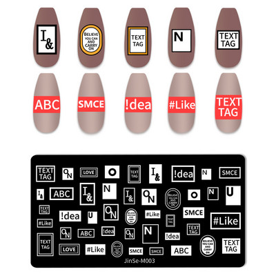 Love Heart Tanjurići za utiskivanje noktiju Crtana mašna Slika za vjenčanje Noć vještica Dizajnerski tanjurići za utiskivanje noktiju Valentinovo Božićni predlošci za poliranje