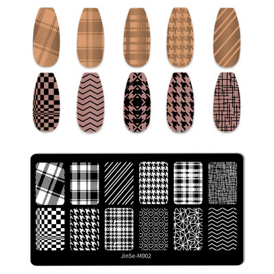 Love Heart Tanjurići za utiskivanje noktiju Crtana mašna Slika za vjenčanje Noć vještica Dizajnerski tanjurići za utiskivanje noktiju Valentinovo Božićni predlošci za poliranje