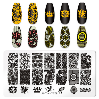 Love Heart Tanjurići za utiskivanje noktiju Crtana mašna Slika za vjenčanje Noć vještica Dizajnerski tanjurići za utiskivanje noktiju Valentinovo Božićni predlošci za poliranje