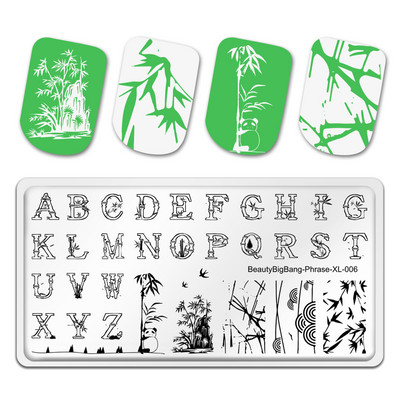 BeautyBigBang Ziua Îndrăgostiților Plăci pentru ștanțarea unghiilor 2023 Noua temă cu flori de trandafir Șabloane pentru arta unghiilor Unelte pentru șablon pentru design de unghii