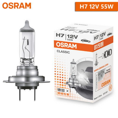 OSRAM Original H1 H4 H3 H7 12V 55W 65W 100W Yellow Light Standard Lamp 3200K Προβολέας ομίχλης Λαμπτήρας αυτοκινήτου Λαμπτήρας αλογόνου OEM Ποιότητα 1X