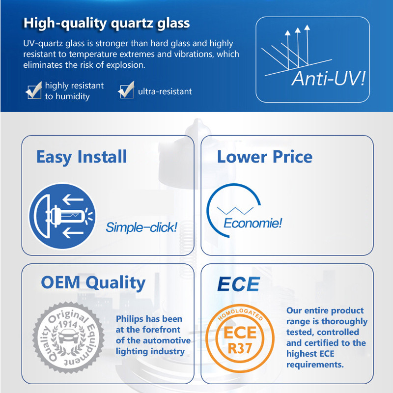 Vision Original H4 H7 12V Halogeen Auto esituli H1 H3 H8 H11 HB3 9005 HB4 9006 Auto Udulamp Standard Esilaterna pirnid 3200K 1tk