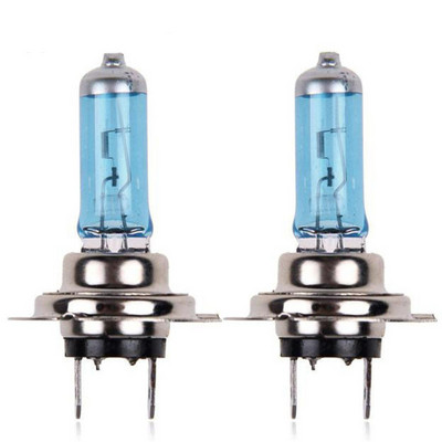 2 db H7 6000K Xenon gáz halogén fényszóró fehér lámpa izzók 55W 12V