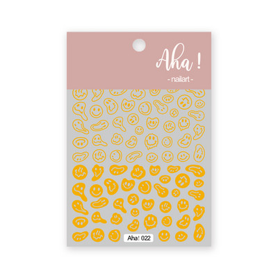 1 Φύλλο 5D Little Bear Soft Reliefs Αυτοκόλλητα Αυτοκόλλητα Διακοσμητικά νυχιών Αυτοκόλλητα Υπέροχα τρισδιάστατα αυτοκόλλητα μανικιούρ Χονδρική Dropshipping