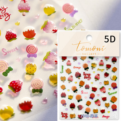 Värviline mullitäht fantaasia vesipiisk ükssarvik süda täht tarretis suvine 5D kleebis pehme reljeefne 3D kaunistus küünekleebis naine