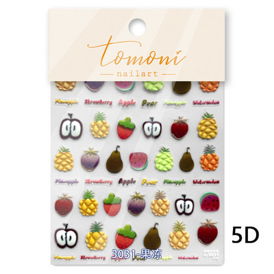 Värviline mullitäht fantaasia vesipiisk ükssarvik süda täht tarretis suvine 5D kleebis pehme reljeefne 3D kaunistus küünekleebis naine