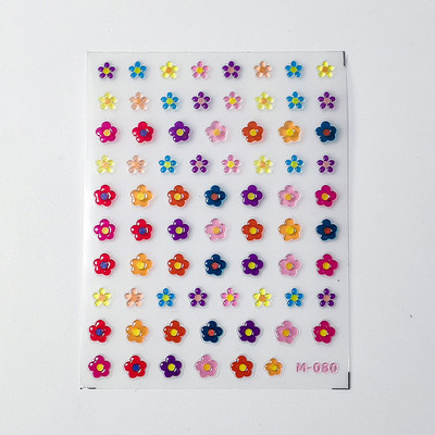 Värviline mullitäht fantaasia vesipiisk ükssarvik süda täht tarretis suvine 5D kleebis pehme reljeefne 3D kaunistus küünekleebis naine