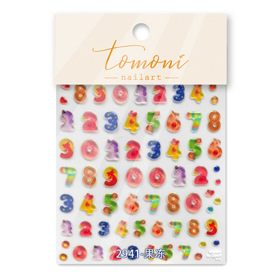 Värviline mullitäht fantaasia vesipiisk ükssarvik süda täht tarretis suvine 5D kleebis pehme reljeefne 3D kaunistus küünekleebis naine