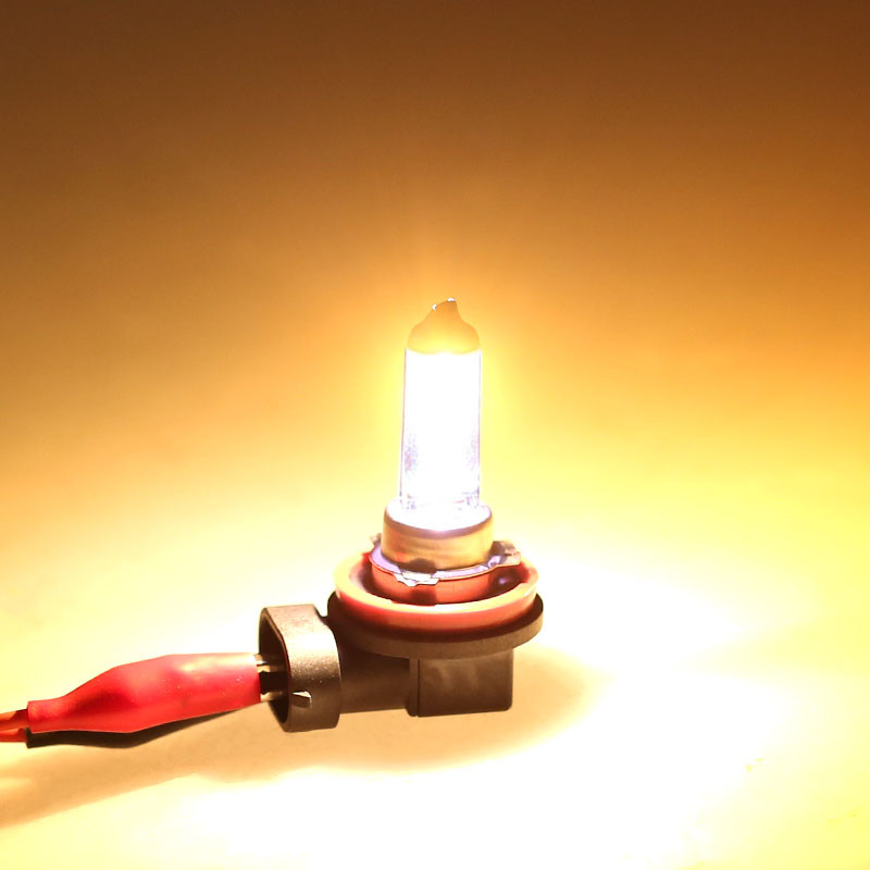 2tk Suure võimsusega 55w auto esituled halogeenpirn H11 55W 12V 2300K kuldkollane halogeen udutuled h11 55w auto tule allikas