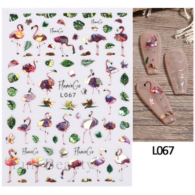 Laser Rainbow Evil Eyes 3D Küünekleebised Psühhedeelsed Abstraktsed Line Laine Holograafilised Liimiga Liugurid Õitsevad Marmorist Küünekleebised