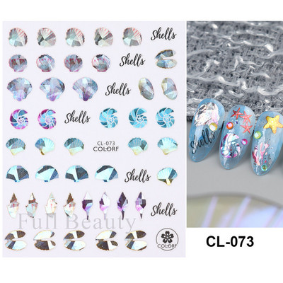 Laser Rainbow Evil Eyes 3D Küünekleebised Psühhedeelsed Abstraktsed Line Laine Holograafilised Liimiga Liugurid Õitsevad Marmorist Küünekleebised