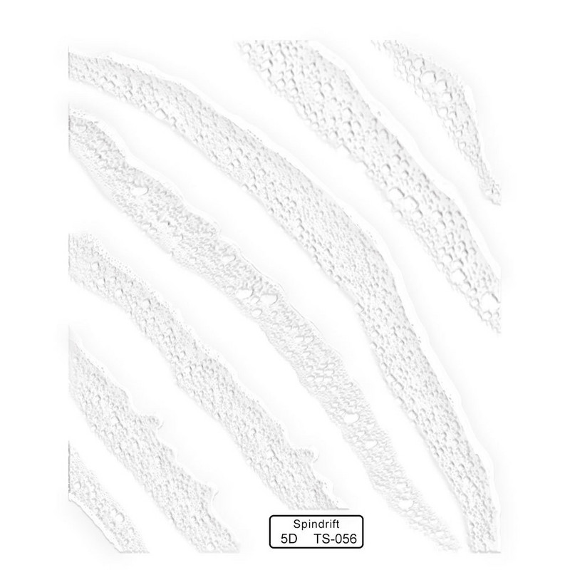 Plajă Valurile Mării Vară Reliefuri în relief 5D Auto-adezive Decorații pentru unghii Autocolante Cochilii de sirenă Meduză Decalcomanii pentru manichiură