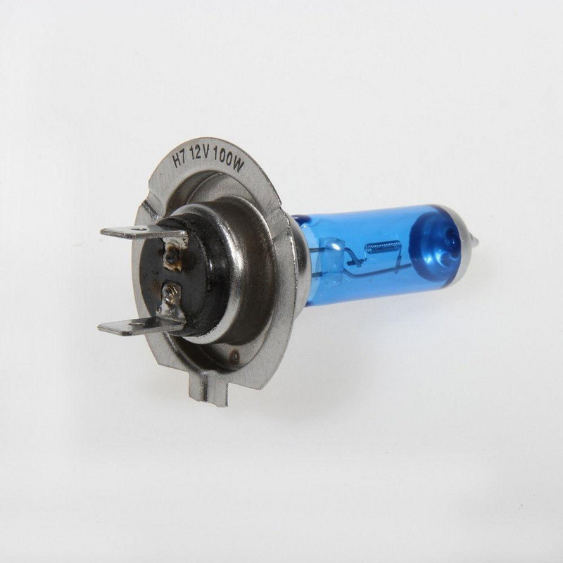 2vnt H7 6000K ksenoninis dujinis halogeninis priekinis žibintas baltas automobilio žibintų lemputės 100W 12V itin ryškios automobilių halogeninės lemputės automobilių priekiniai žibintai