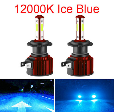 2 buc. Becuri super luminoase pentru faruri auto H7 H9 HB3 9005 HB4 9006 H11 H8 Mini lumini auto 80W 20000LM 6000K 12V 8000K Lampă