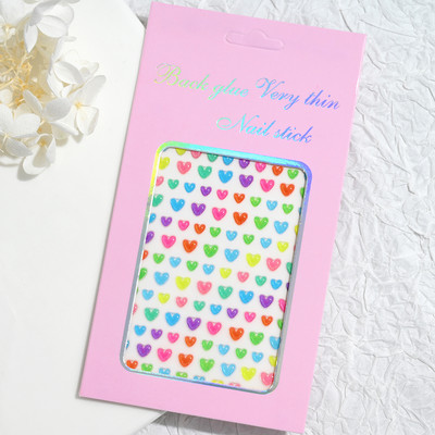 5D värvilised Reljeefsed Lilled Küünekleebised Kevadkarikakrad Tulbid Multifilmid Jänesed Jooned Liugurid Küünekleebised Ise ise teha maniküüri kleebised & S