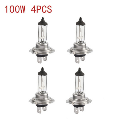 55/100W H7 halogeninės automobilio priekinių žibintų lemputės 4300K itin ryškios halogeninės lempos Profesionali automobilių priedai Bendrieji priekinių žibintų automobilio lemputė