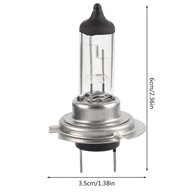55/100W H7 halogeninės automobilio priekinių žibintų lemputės 4300K itin ryškios halogeninės lempos Profesionali automobilių priedai Bendrieji priekinių žibintų automobilio lemputė