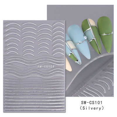 Νέο αυτοκόλλητο νυχιών Ins Hot Lip Flame Maple Leaf Smoke Star Moon Decal Nail