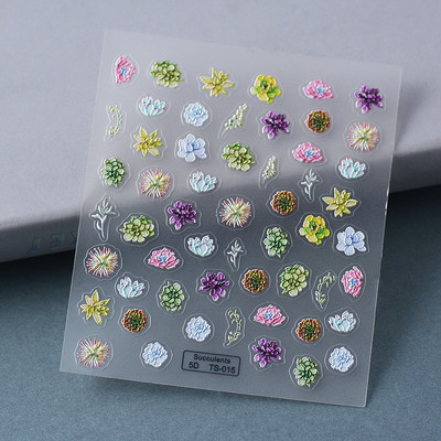 Nova reljefna naljepnica s crnim leptirom za nokte Mali moljac Ljudska krila Nails Art dodaci Aroma Flower serija klizača za nokte