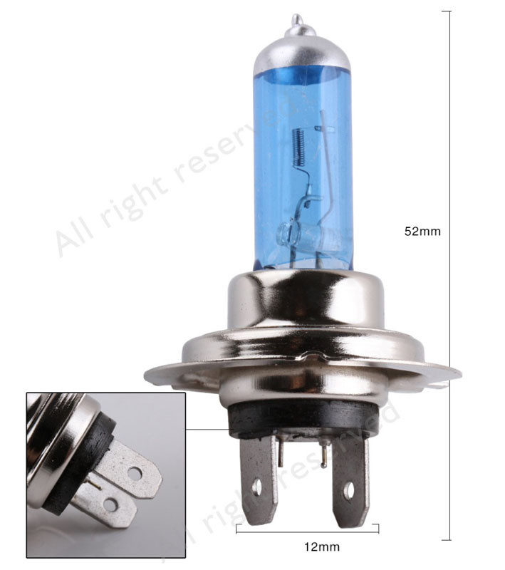 2tk 12V 100/55W H7 ülihelevalge udutuli supervalge halogeenpirn suure võimsusega auto esitule parkimistuli