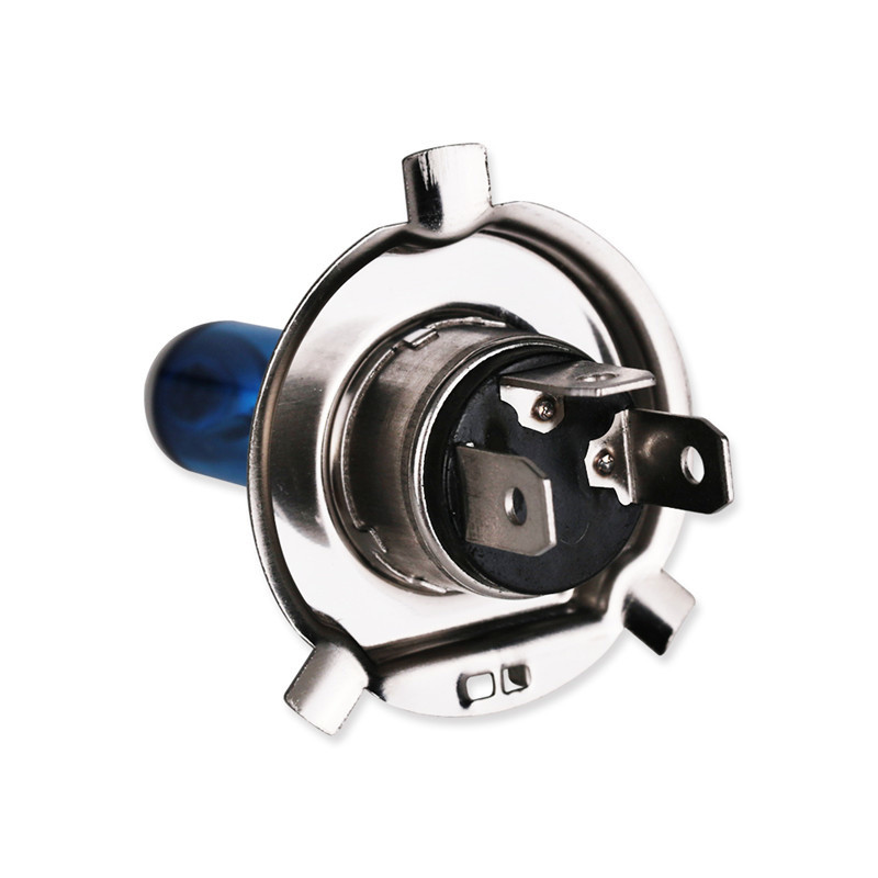 Xolnre 2db autó halogén xenon villanykörte távolsági fényszóró H4 12V 60/55W P43T 9003 Super Xenon fehér 6000K fényszóró lámpa