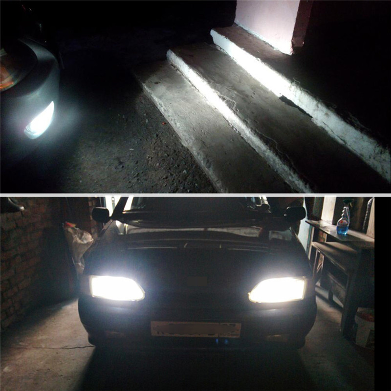 Xolnre 2db autó halogén xenon villanykörte távolsági fényszóró H4 12V 60/55W P43T 9003 Super Xenon fehér 6000K fényszóró lámpa