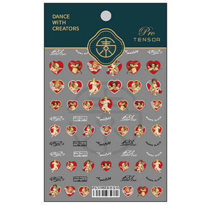 Magnoolia-liilia ploomi õied päevalilled tulbid virsiku õie ruut 3D isekleepuv küünekunsti kleebis 5D maniküüri kleebis