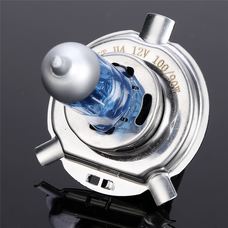 4vnt H4 100W itin ryškiai balta halogeninė lemputė rūko žibintai didelės galios 12V automobilio priekiniai žibintai lempa automobilio šviesos šaltinis stovėjimo aikštelė Automobilio stilius