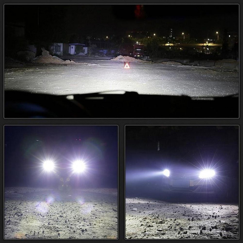 1 vnt. H7 100 W LED halogeninė lemputė Super ryški itin balta lemputė halogeninė automobilių automobilių žibintų priekinių žibintų automobilio priekinis žibintas