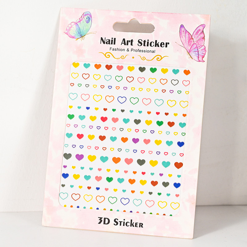 Roheline Avokaado Armsad Kleebised Vajutage Küüntele Suvi Puu Cartoon Disain Liugurid Küünte Kunst Võluv 3D Kleebised Kleebised Maniküür DIY