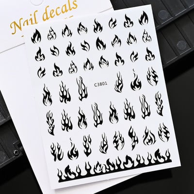 1 db arany ezüst fém pillangó lézeres körömmatrica 3D bronzosító öntapadó körömmatricák barkácsolás holografikus körömdíszítés TZ0238