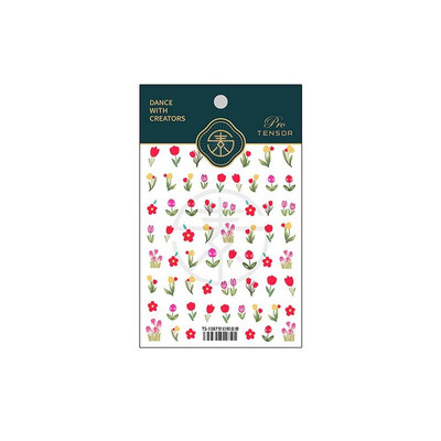 Samoljepljivi tulipani Pribor za manikuru Mašnice Naljepnice za nokte Nail Art Dekoracije Ruže Naljepnice za nokte Cvijeće Naljepnice za nokte