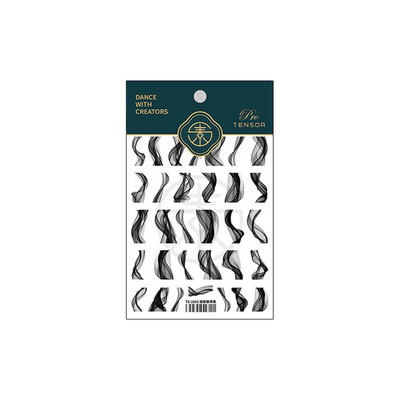 Női csillagok levelek szalag százszorszép körömmatricák virágok körömmatricák körömdíszítések pillangós körömmatricák