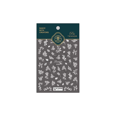 Adeziv Fructe Accesorii pentru manichiura Autocolante pentru unghii cu desene animate Flori Decalcomani pentru unghii Decoratiuni pentru unghii cu fundita Autocolante pentru unghii