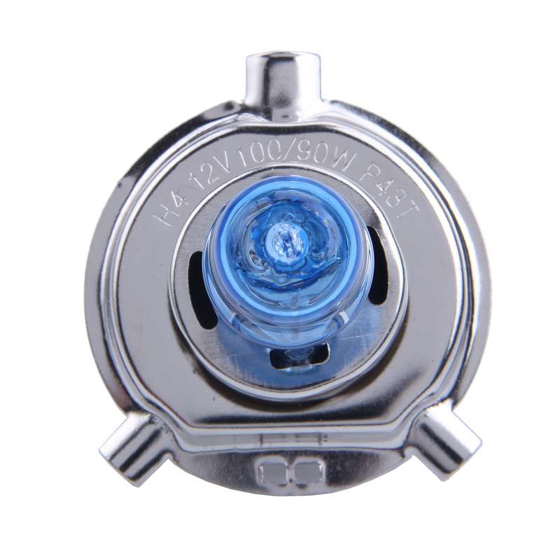 1Ζεύγος H4 12V 100W / 90W 6000K Super Bright White Light Λάμπες αυτοκινήτου Xenon Φωτιστικό Προβολέα