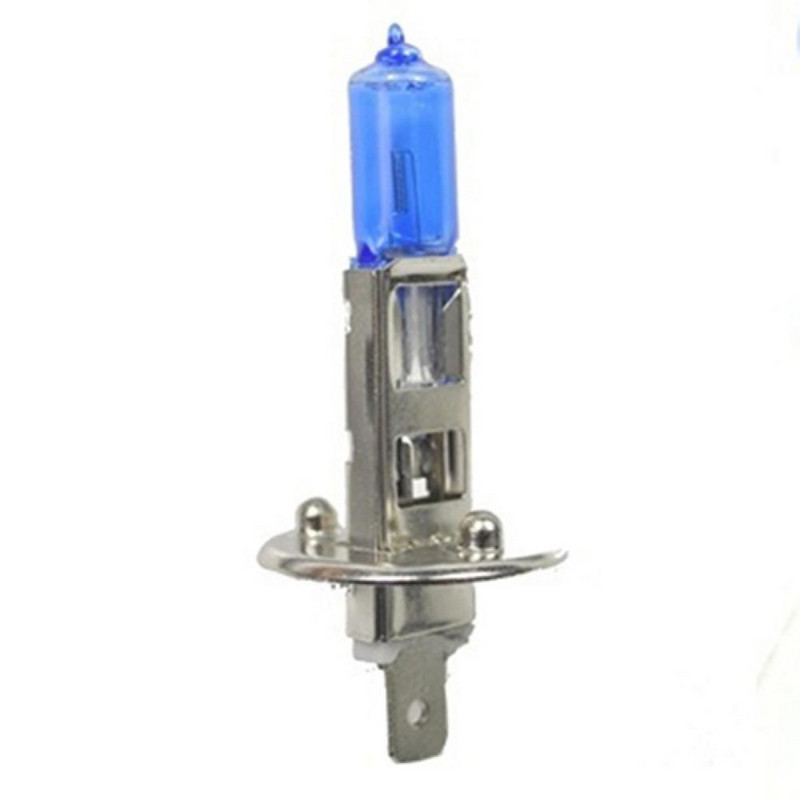 1Pc H1/6000K Super White 12V 100W Automobilio HID Xenon priekinių žibintų lemputės lemputė Автомобильные лампы лампочки на авто