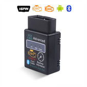 Kaasaskantav auto OBD2 skanner Bluetooth Elm327 automaatdiagnostika tööriist V1.5/V2.1 OBDII skanneri koodilugeja tööriist Auto mootori kontroll