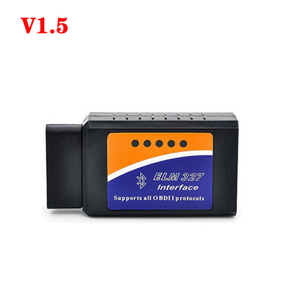 Kaasaskantav auto OBD2 skanner Bluetooth Elm327 automaatdiagnostika tööriist V1.5/V2.1 OBDII skanneri koodilugeja tööriist Auto mootori kontroll