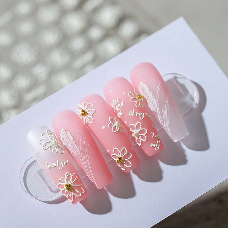 Roos Isekleepuv Arbuus Puuviljad Küünekleebised Maniküüri tarvikud Küünekaunistused Lilled Küünekleebised