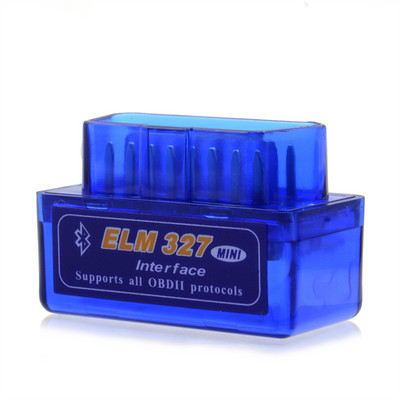 Super Mini ELM327 V2.1 Bluetooth kompatibilan OBD skener na Android prozoru Alat za dijagnostiku automobila Detekcija grešaka OBD II čitač kodova