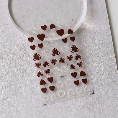 Retro lilledega pildiraam Vintage 5D pehme reljeefsed reljeefid isekleepuvad küünekunstiga kaunistused kleebis maniküüri kleebis populaarne naine