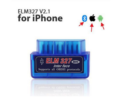 Blue Driver Mini Bluetooth ELM327 V2.1 For IPhone Free Update Automotive OBD2 Diagnostic Scanner Check Engine Code Reader
