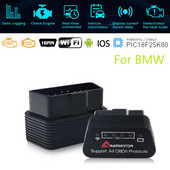 BMW skannerile OBD2 ELM327 skanneri koodilugeja WIFI diagnostika tööriistad BMW E90 E60 E38 E36 E46 E39 E30 X5 X3 X6 X7 M2 M3 M5 jaoks