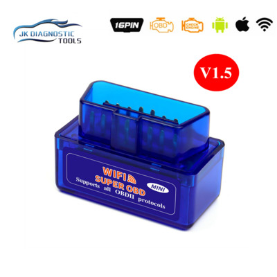 Σαρωτής ELM327 V1.5 OBD2 Wi-Fi ELM 327 V1.5 Σε Εργαλείο διάγνωσης αυτοκινήτου Android IOS OBD II Code Reader Υποστήριξη όλων των πρωτοκόλλων OBDII