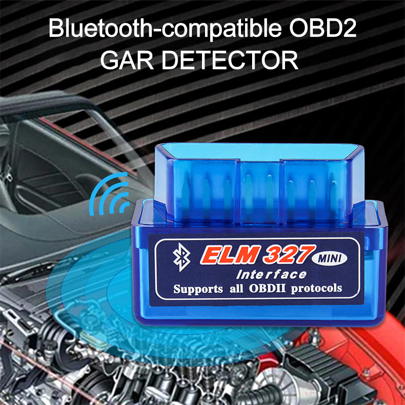 Mini Elm327 Obd2 skener Bluetooth-kompatibilan V1.5/2.1 Auto skener Alat za čitanje kodova Alat za dijagnostiku automobila Alati za popravak za Android