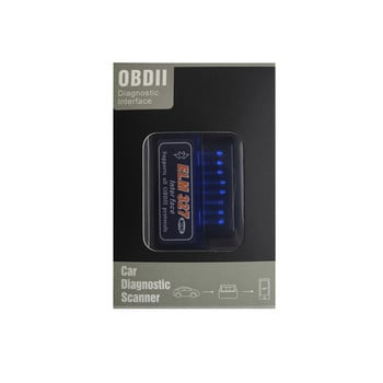 Автомобилен детектор за неизправност ELM327 Mini V2.1 Bluetooth OBD двурежимен скенер Автомобилен диагностичен инструмент Ремонтен четец на кодове