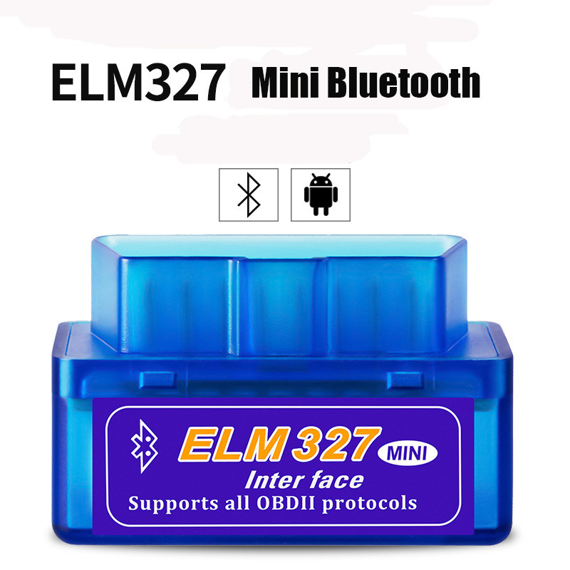 Auto rikkedetektor ELM327 Mini V2.1 Bluetooth OBD kaherežiimiline skanner auto diagnostika tööriista remondikoodi lugeja